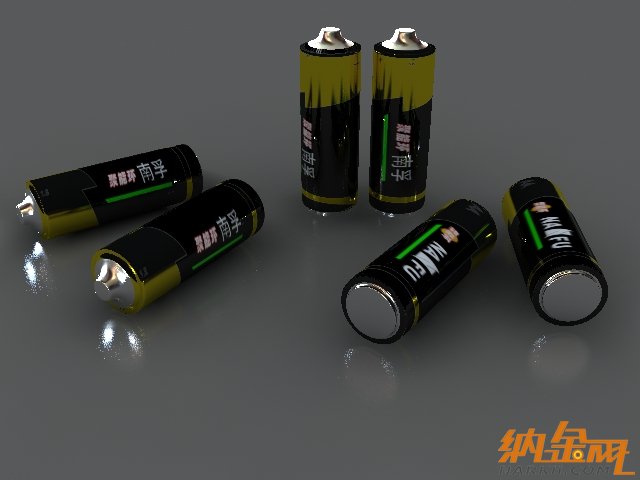 blend混合材質制作電池 飛特網(wǎng) 3dsmax材質教程