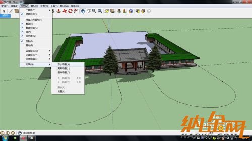 Google SketchUp 8怎樣導(dǎo)出動(dòng)畫(huà)