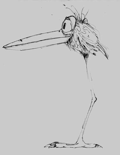 MAYA建模教程:MAYA鳥(niǎo)類(lèi)建模